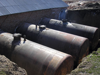 Installation of biogas plant in Lugovskoi Стадия Studhorse Farm, Kasakhstan