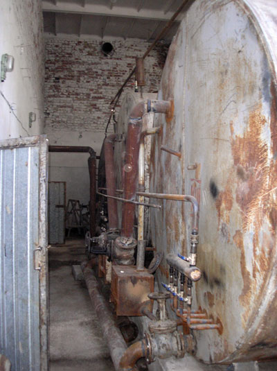 Digester installation of the of the biogas plant of MIS PC, Kyrgyzstan 