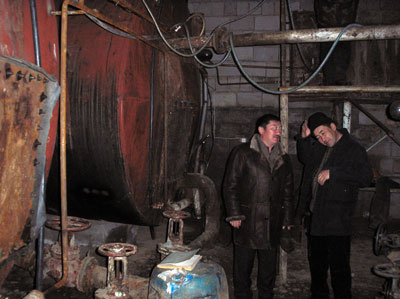 Реактор биогазовой установки в Нарын-Эт