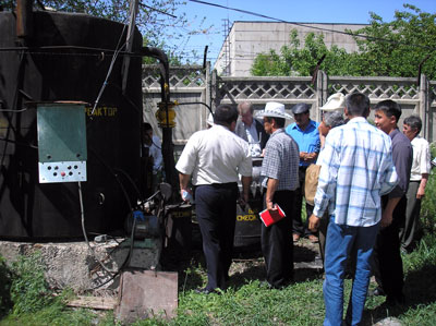  Seminar with demonstration of biogas plant of Orion Ltd, Kyrgyzstan 