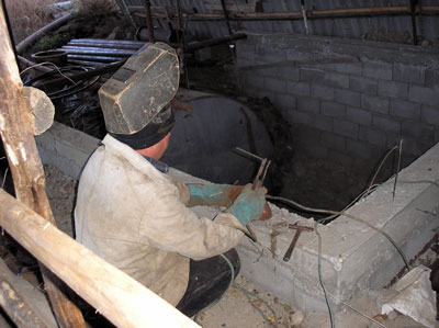  Installation of the biogas plant of Favorit Farm, Kyrgyzstan