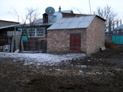 External view of Phillipov’s biogas plant, Kyrgyzstan