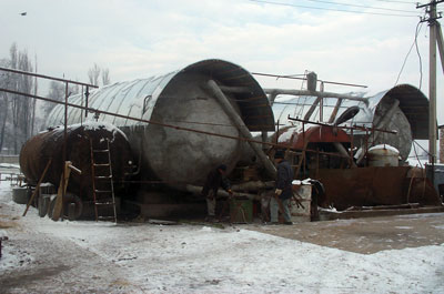  Installation of the biogas plant in Bekpr Ltd, Kyrgyzstan 