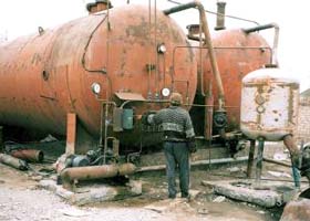 Схема биогазового модуля