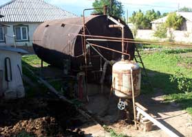 Схема биогазоого модуля